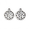 Tibetan Style Alloy Pendants TIBEP-N011-020-2