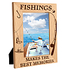 Natural Wood Photo Frames AJEW-WH0292-018-1