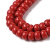 Dyed Synthetic Coral Beads Strands CORA-P010-05B-3