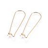 304 Stainless Steel Hoop Earring Finding STAS-E464-05G-1