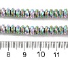 Baking Painted Synthetic Non-magnetic Hematite Beads Strands G-I364-M01-01-4