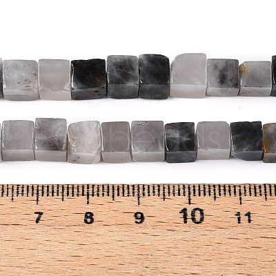 Natural Eagle Eye Stone Beads Strands G-T139-6x6-28A-1