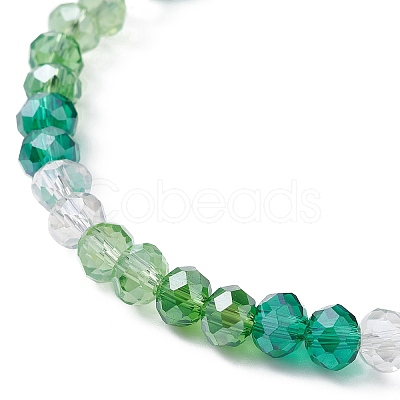 Glass Beaded Stretch Bracelets for Women BJEW-JB09675-1