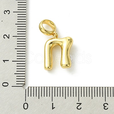 Rack Plating Brass with ABS Plastic Pearl European Dangle Charms KK-G501-02N-G-1