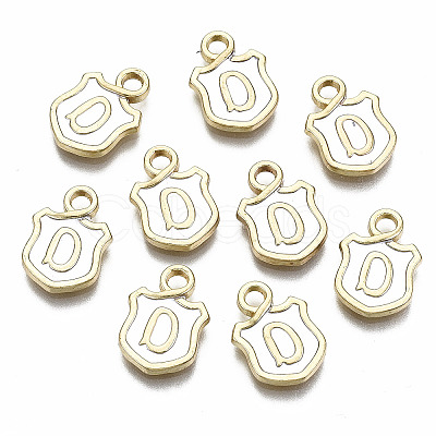 Alloy Enamel Charms ENAM-T012-03D-RS-1