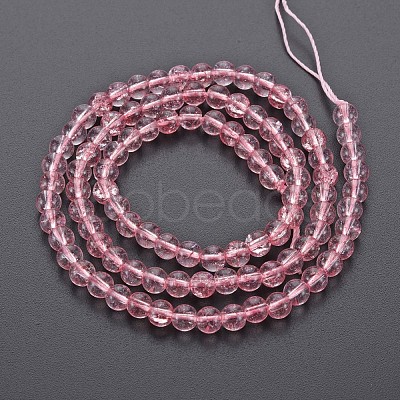 Crackle Glass Beads Strands GLAA-S192-B-006H-1