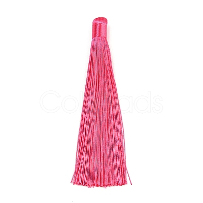 Nylon Tassels Big Pendant Decorations HJEW-G010-B14-1