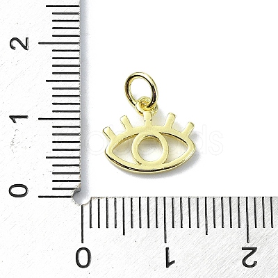 Brass Charms KK-H475-37G-02-1