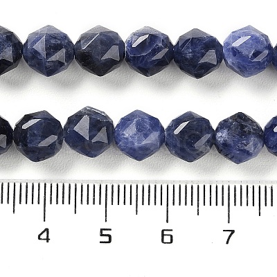 Natural Sodalite Beads Strands G-NH0021-A02-01-1