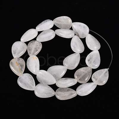 Natural Quartz Crystal Beads Strands G-S299-130-1