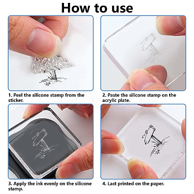 Custom PVC Plastic Clear Stamps DIY-WH0439-0238-1