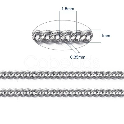 Brass Twisted Chains CHC-S109-P-NF-1