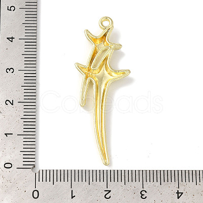 Rack Plating Alloy Pendants FIND-I039-044D-G-1