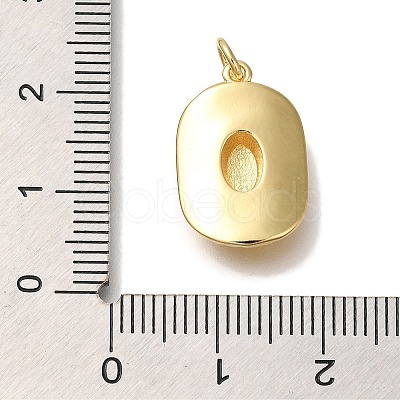 Rack Plating Brass Pendants KK-I720-06G-1