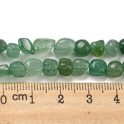 Natural Green Aventurine Bead Strands G-F465-62-1