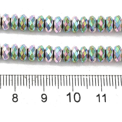 Baking Painted Synthetic Non-magnetic Hematite Beads Strands G-I364-M01-01-1