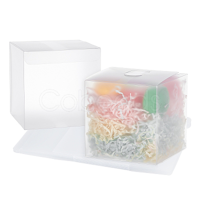 Transparent Plastic Boxes CON-WH0092-09B-1