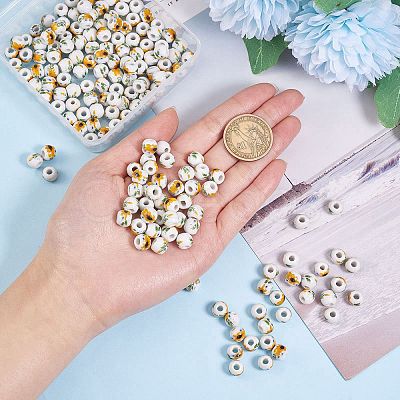 200Pcs Handmade Porcelain Beads Kit for DIY Bracelet Making DIY-SZ0005-94-1