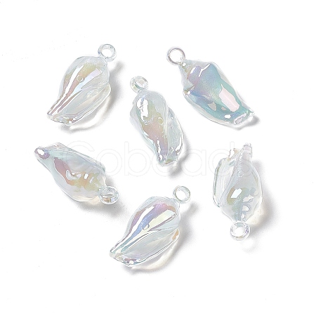 UV Plating Acrylic Pendants PACR-M003-09E-1