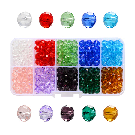 Transparent Glass Beads FPDL-S015-04C-01-B-1