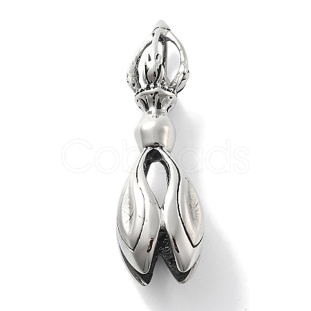 304 Stainless Steel Big Pendants STAS-Z098-01AS-1