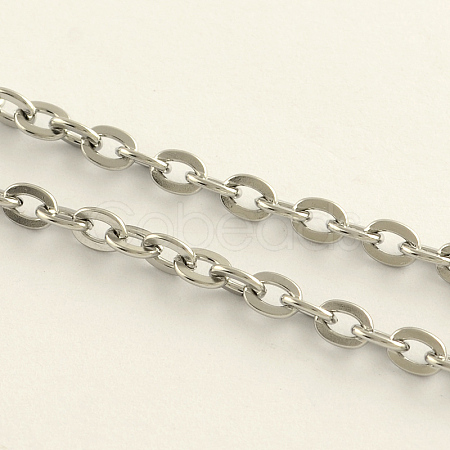 304 Stainless Steel Cable Chains CHS-Q001-17-1