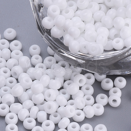 Baking Paint Glass Seed Beads SEED-Q025-3mm-L33-1
