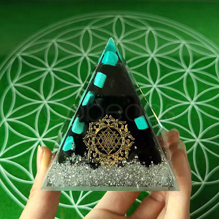 Orgonite Pyramid Resin Energy Generators PW-WG64390-01-1