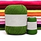 Hand-Woven Cashmere 3 Shares  Yarn, for Garments Scarves Sweater Shawl Hats, Green, 75g/skein