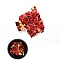 Two Tone Nail Art Tinfoil, for DIY Nail Art Glitter Decoration Women Girls, Red, Box: 40x13.5mm