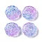 Painted Glass Beads, Flower, Lilac, 15x15.5x6.5mm, Hole: 1.2mm