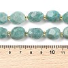 Natural Amazonite Beads Strands G-P541-A01-11-4