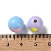 Two Tone Opaque Acrylic Beads SACR-I005-07B-3