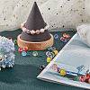SUNNYCLUE 80Pcs 10 Colors Handmade Luminous Inner Flower Lampwork Beads LAMP-SC0001-25-4