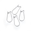 316L Titanium Steel Hoop Earrings X-STAS-P210-28P-1