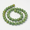 Natural Mashan Jade Beads Strands G-P232-01-I-6mm-2