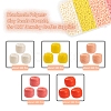 1900Pcs 5 Colors Baking Paint Glass Seed Beads SEED-YW0001-76B-2