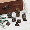 Gorgecraft Alloy Dice AJEW-GF0001-47-6