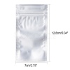 Translucent Hang Aluminum Foil Zip Lock Plastic Bags OPP-WH0004-02-3