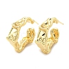 Rack Plating Brass Twist Round Stud Earrings EJEW-Q773-06G-1