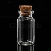 Clear Glass Jar Wishing Bottles Vials with Cork X-AJEW-H004-7-2