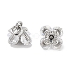 Brass Micro Pave Cubic Zirconia Charms KK-C051-14P-02-1