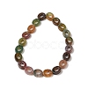 Natural Indian Agate Beads Strands G-M439-A08-01-2