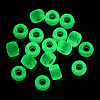 Transparent & Luminous Plastic Beads KY-T025-01-H02-5