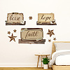 PVC Wall Stickers DIY-WH0228-605-4