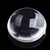 Transparent Glass Cabochons GGLA-R026-48mm-B-5