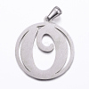 304 Stainless Steel Pendants STAS-K162-068P-2