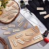 HOBBIESAY 150Pcs Unfinished Wood Connector Charms FIND-HY0001-19-4