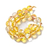 Synthetic Moonstone Beads Strands G-P528-J02-11-2