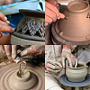 40pcs/Set Ceramic Pottery Clay Model Home Craft Art TOOL-BC0007-02-6
